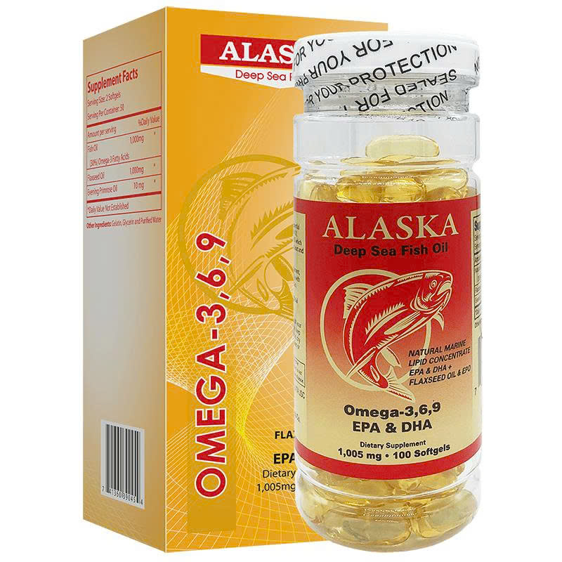 Alaska Deep Sea Fish Oil Omega-3,6,9