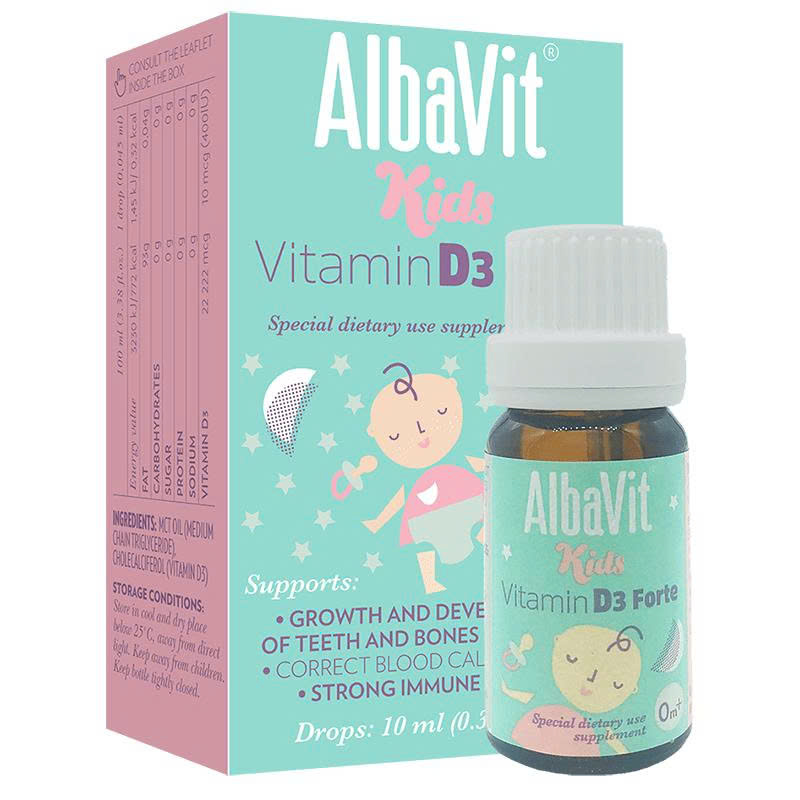 Albavit Kids Vitamin D3 Forte